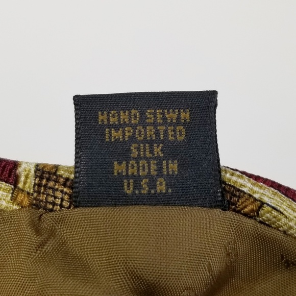 Robert Talbott Studio Extra Long Silk Print Tie - Picture 5 of 5